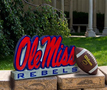 ION College University of Mississippi "Ole Miss" Logo Stone Mascot