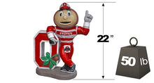 ION College Ohio State University "Brutus Buckeye" Stone Mascot