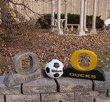 ION College University of Oregon "O" Stone Mascot
