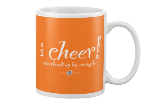 I CHEER Cheerleading By Example Beverage Mug