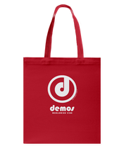 Demos Authentic Circle Vibe Canvas Shopping Tote
