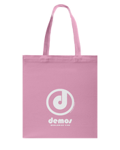 Demos Authentic Circle Vibe Canvas Shopping Tote