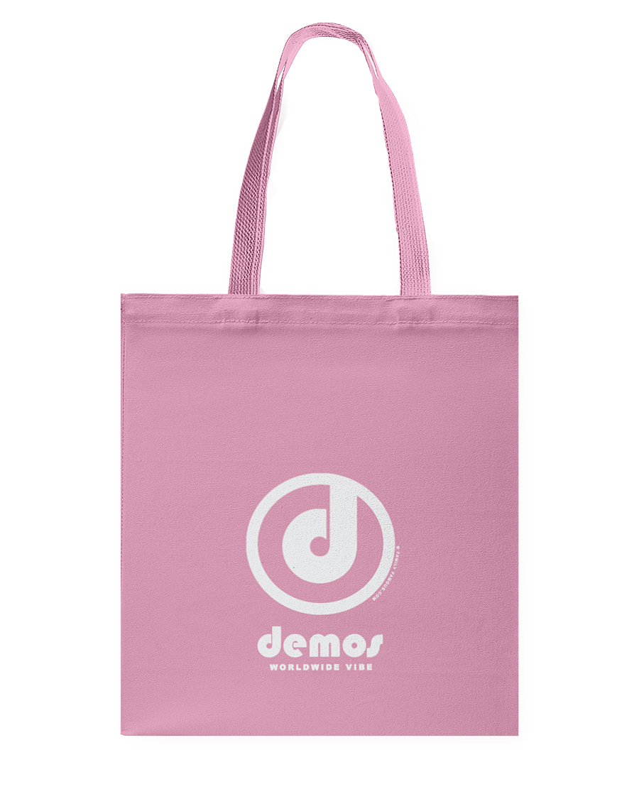 Demos Authentic Circle Vibe Canvas Shopping Tote