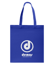 Demos Authentic Circle Vibe Canvas Shopping Tote
