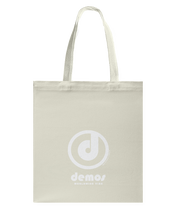 Demos Authentic Circle Vibe Canvas Shopping Tote
