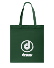 Demos Authentic Circle Vibe Canvas Shopping Tote