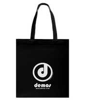 Demos Authentic Circle Vibe Canvas Shopping Tote
