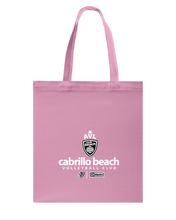 AVL Cabrillo Beach 03 Wht Canvas Shopping Tote