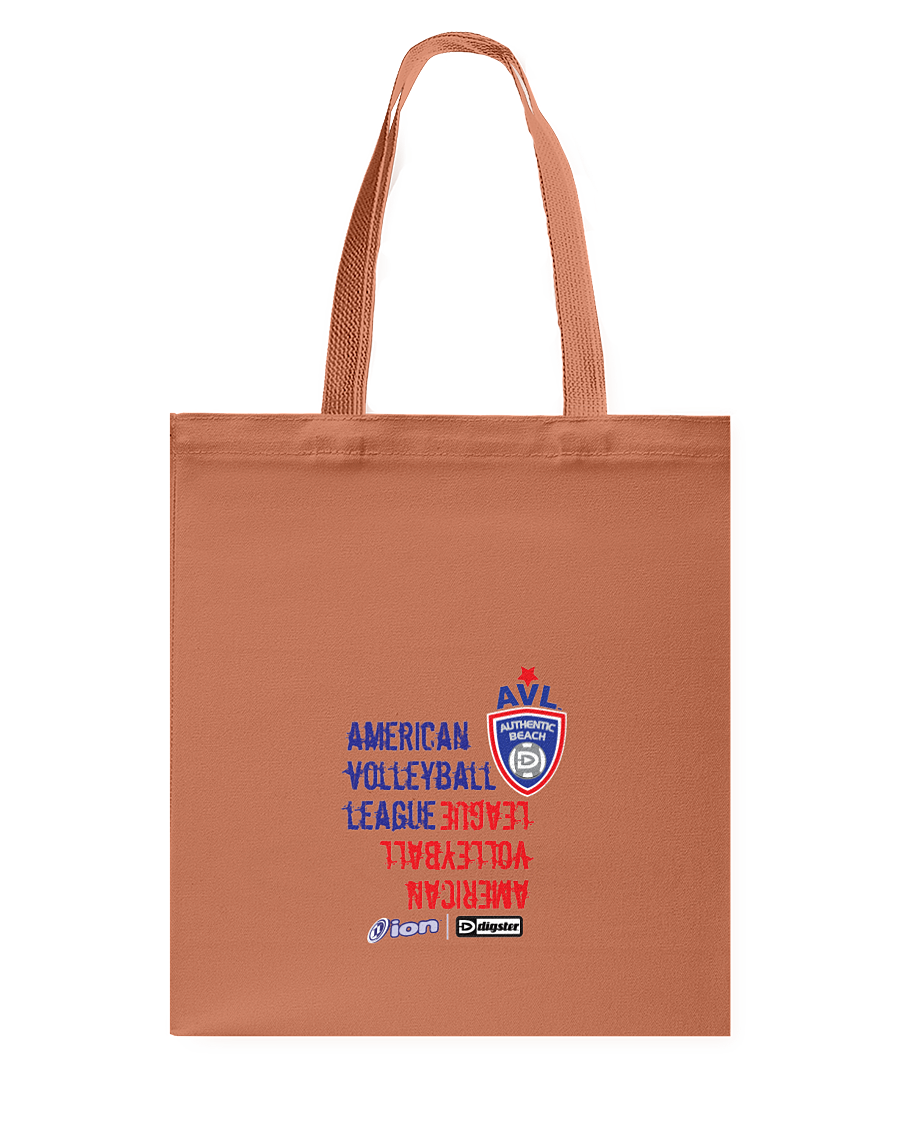AVL Authentic Beach Canvas Shopping Tote