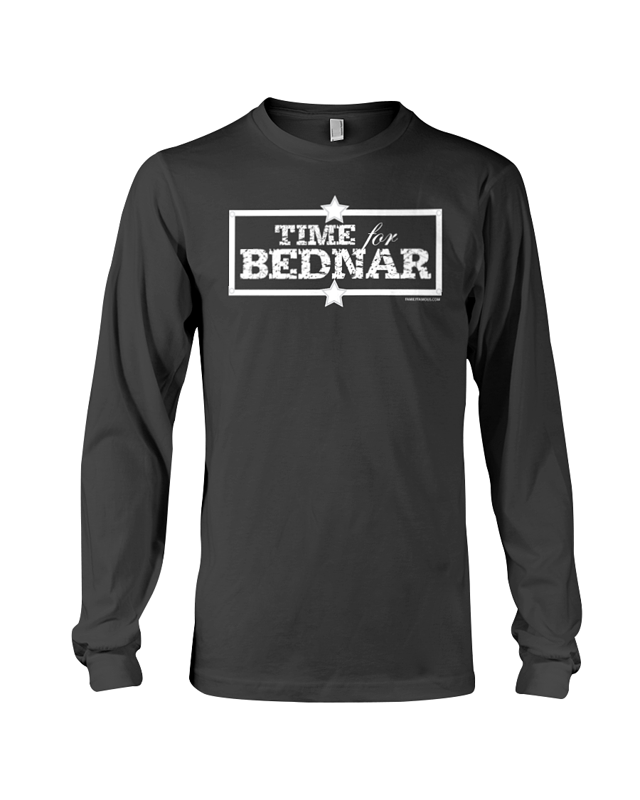 Time For Bednar Long Sleeve Tee