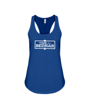 Time For Bednar Racerback Tank