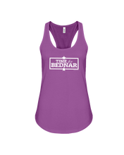 Time For Bednar Racerback Tank