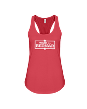 Time For Bednar Racerback Tank