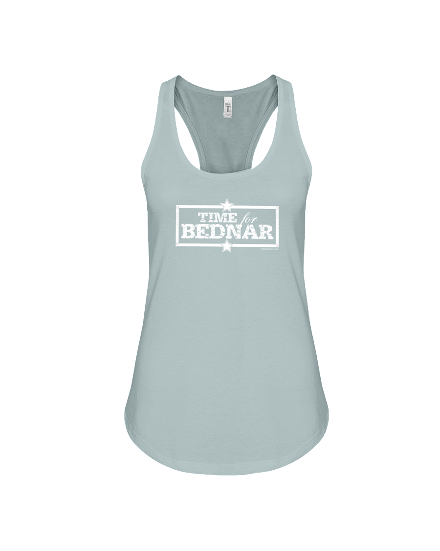 Time For Bednar Flowy Racerback Tank