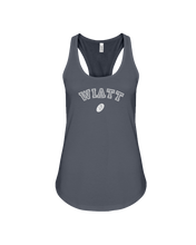 Wiatt Carch Flowy Racerback Tank
