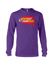 Family Famous Brand Logo Cardinal Gold Long Sleeve Tee