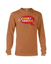 Family Famous Brand Logo Cardinal Gold Long Sleeve Tee