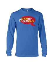 Family Famous Brand Logo Cardinal Gold Long Sleeve Tee