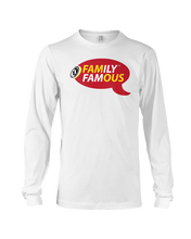 Family Famous Brand Logo Cardinal Gold Long Sleeve Tee