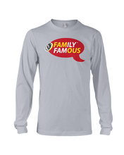 Family Famous Brand Logo Cardinal Gold Long Sleeve Tee
