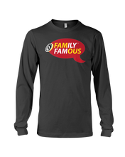 Family Famous Brand Logo Cardinal Gold Long Sleeve Tee