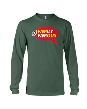 Family Famous Brand Logo Cardinal Gold Long Sleeve Tee
