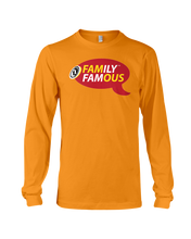 Family Famous Brand Logo Cardinal Gold Long Sleeve Tee