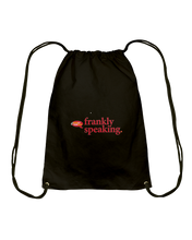 Family Famous Frankly Speaking Cotton Drawstring Backpack