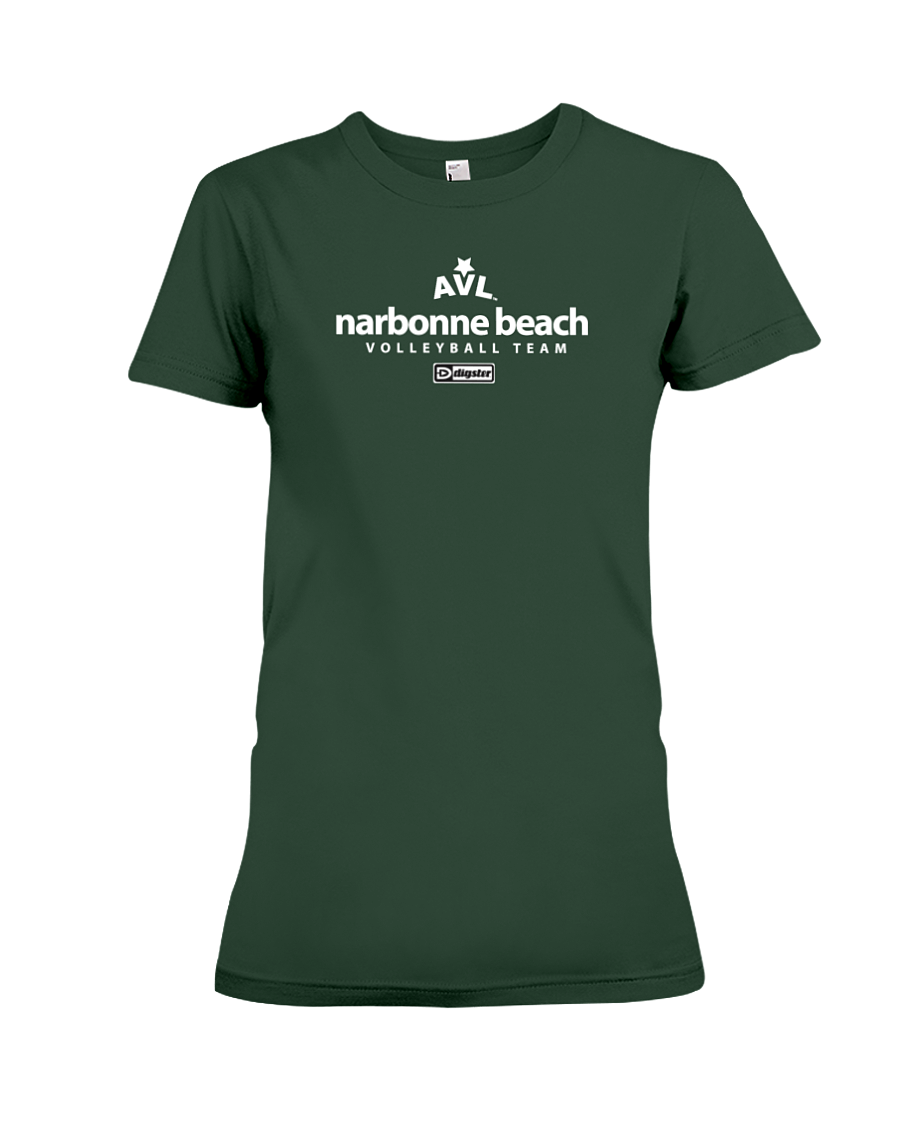 AVL Narbonne Beach Volleyball Team Issue Ladies Tee