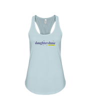 Daughtershine Brand Logo Flowy Racerback Tank
