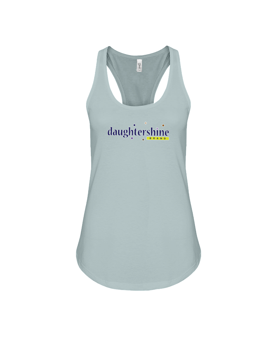 Daughtershine Brand Logo Flowy Racerback Tank