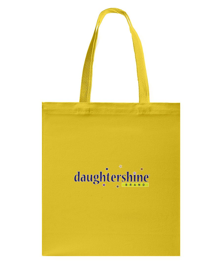 Daughtershine Brand Logo Canvas Shopping Tote