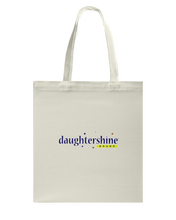 Daughtershine Brand Logo Canvas Shopping Tote