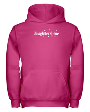 Daughtershine Brand Logo White Youth Hoodie