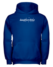 Daughtershine Brand Logo White Youth Hoodie
