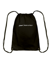 ION Track And Field Cotton Drawstring Backpack