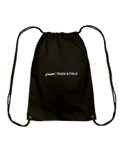 ION Track And Field Cotton Drawstring Backpack