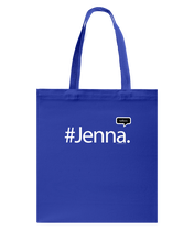 Family Famous Jenna Talkos Canvas Shopping Tote