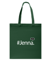 Family Famous Jenna Talkos Canvas Shopping Tote