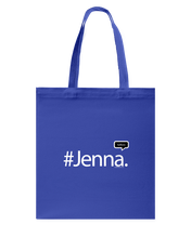 Family Famous Jenna Talkos Canvas Shopping Tote