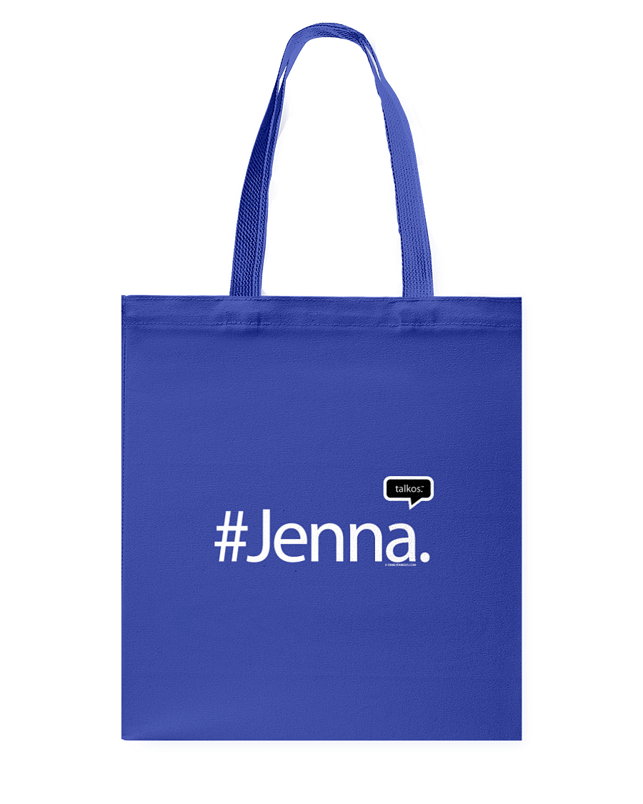 Family Famous Jenna Talkos Canvas Shopping Tote