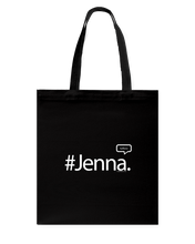 Family Famous Jenna Talkos Canvas Shopping Tote