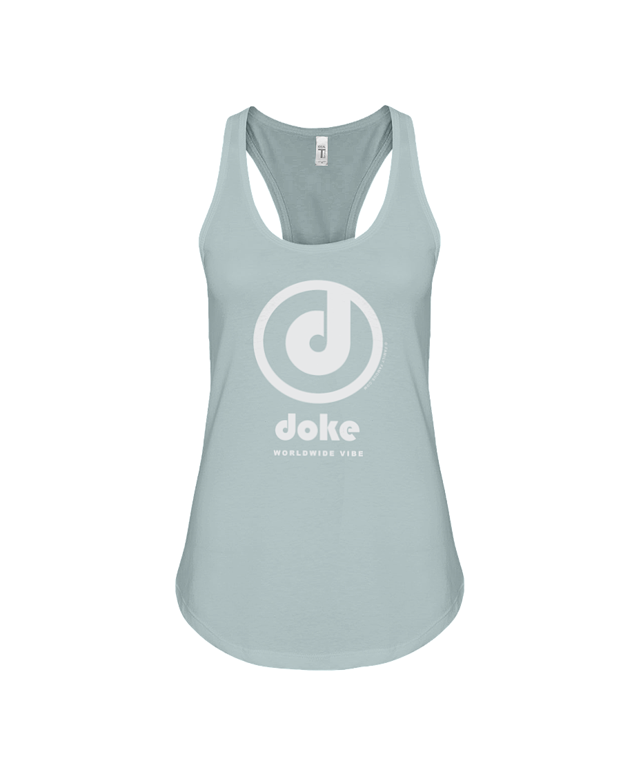 Family Famous Doke Circle Vibe Flowy Racerback Tank