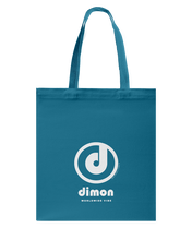 Family Famous Dimon Circle Vibe Canvas Shopping Tote