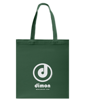 Family Famous Dimon Circle Vibe Canvas Shopping Tote