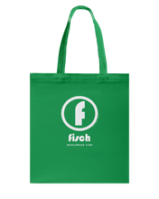 Family Famous Fisch Circle Vibe Canvas Shopping Tote