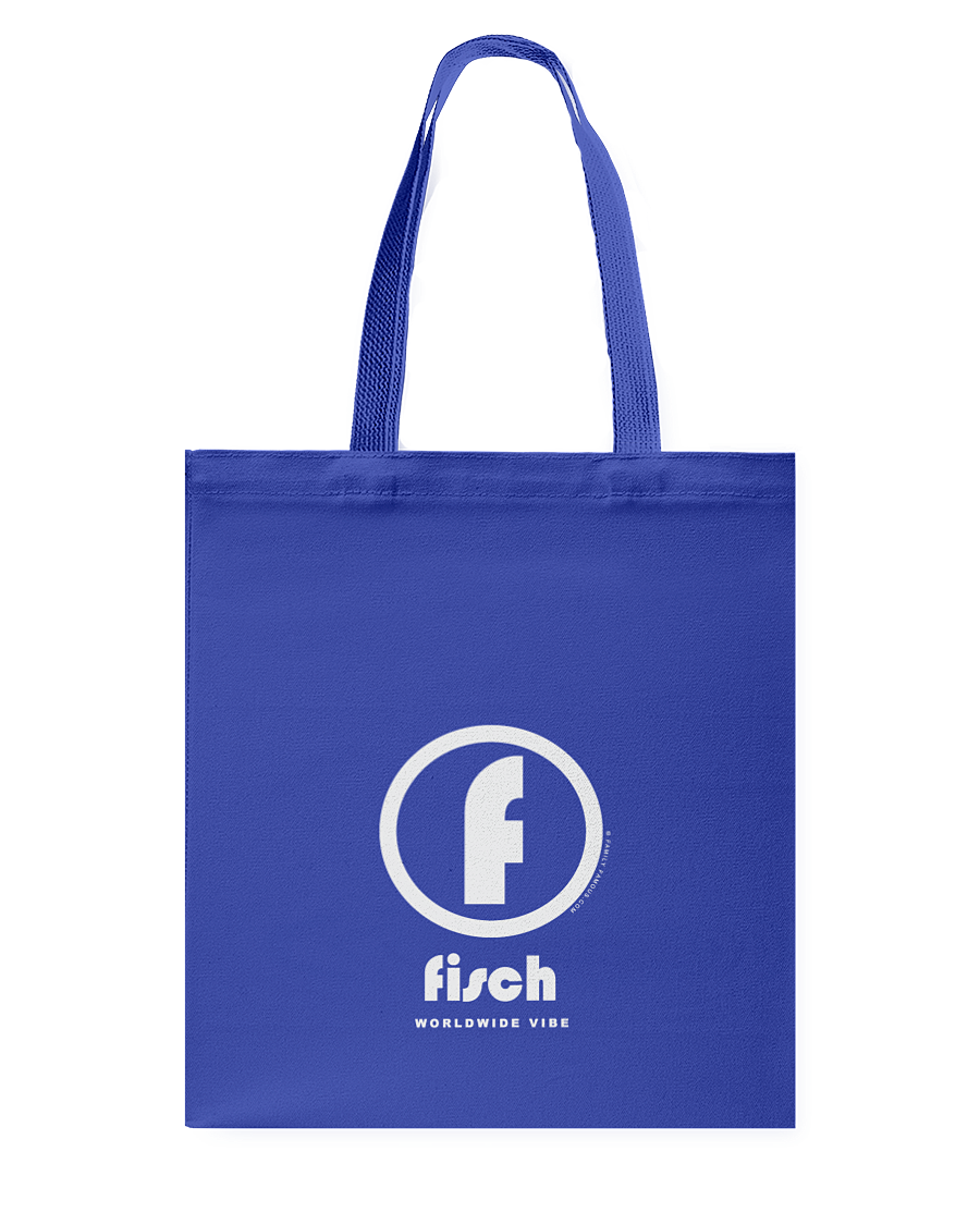 Family Famous Fisch Circle Vibe Canvas Shopping Tote