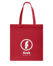 Family Famous Fisch Circle Vibe Canvas Shopping Tote