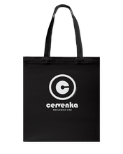 Family Famous Cervenka Circle Vibe Canvas Shopping Tote