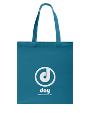 Family Famous Day Circle Vibe Canvas Shopping Tote